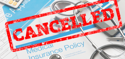 Cancelled Health Insurance Marketplace Policy