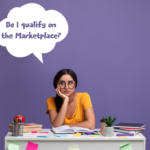 Woman thinking "Do I qualify for Marketplace Insurance?"